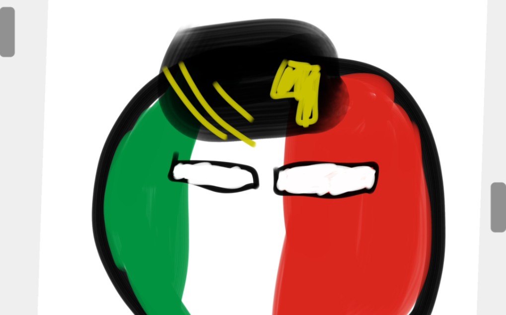 活动作品波兰球画一只意大利王国国旗迷惑