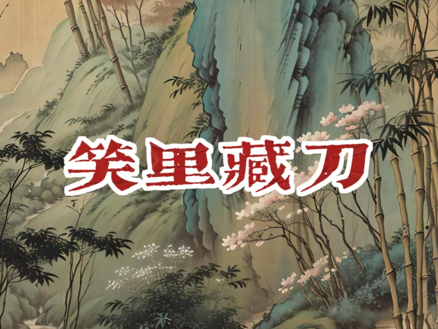 三十六计之笑里藏刀#孙子兵法#谋略#三十六计#古人智慧