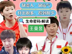 Tải video: 王曼昱·生命密码·解读：缺贵人，缺运气~付出很多，得到很少！