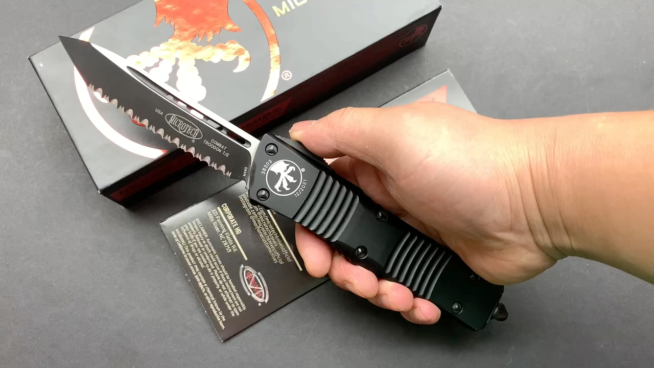 microtech美国微技术1443t大龙全齿t头