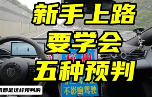 Download Video: 新手上路要学会五种预判！