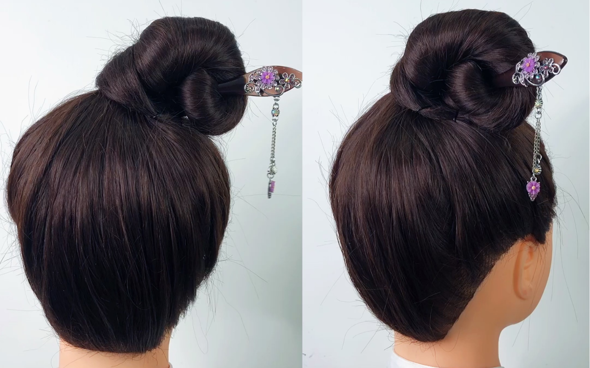 夏天这么热,穿汉服必备的灵蛇髻安排,电视剧里美轮美奂的十大发髻之一