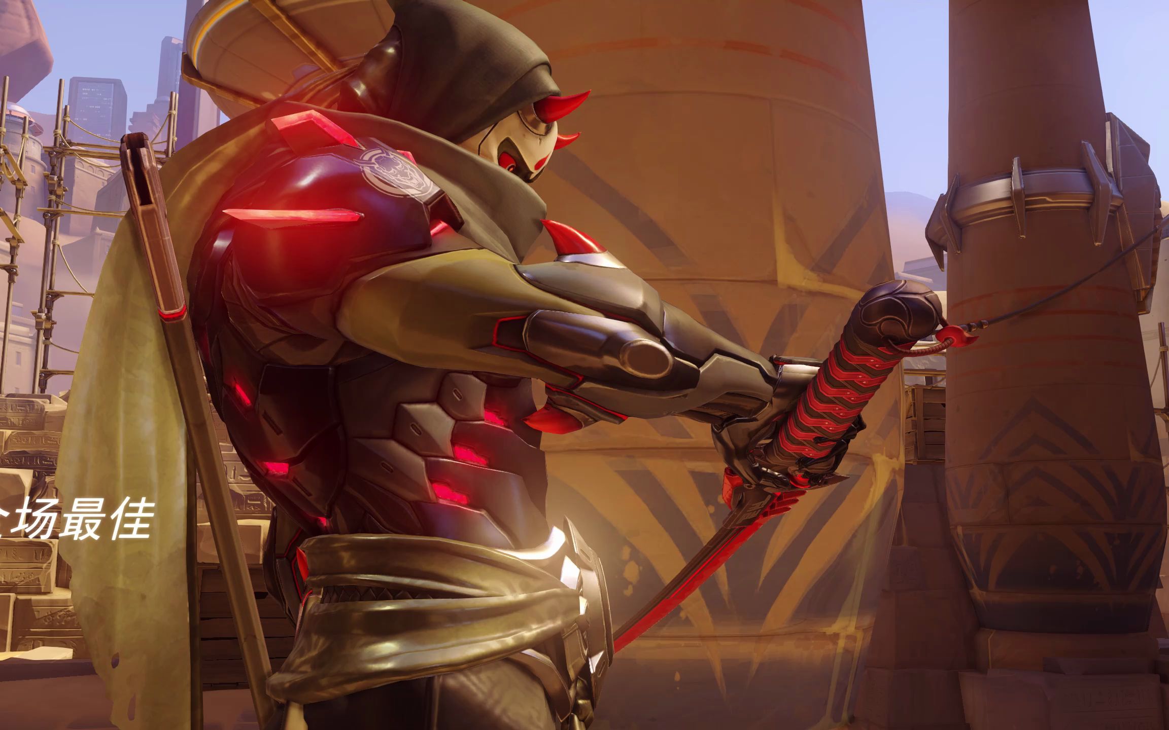 守望记录源氏开大四杀