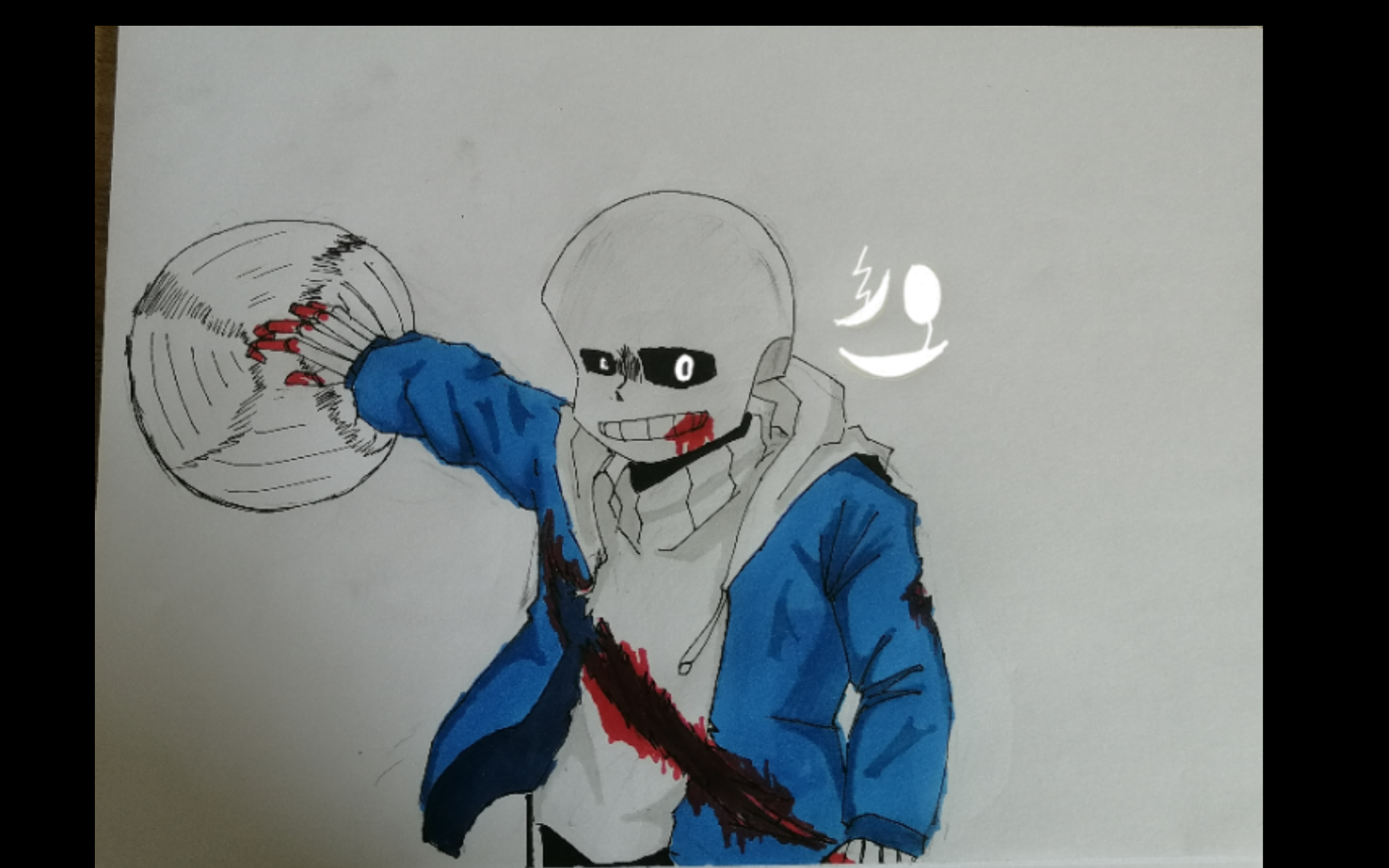 怎么简单画sans 人物画图片