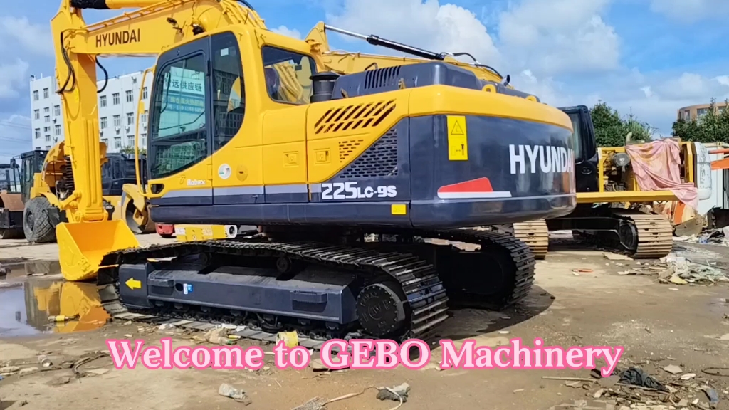 现代225挖掘机 二手22吨挖掘机 new used hyundaibig excavator