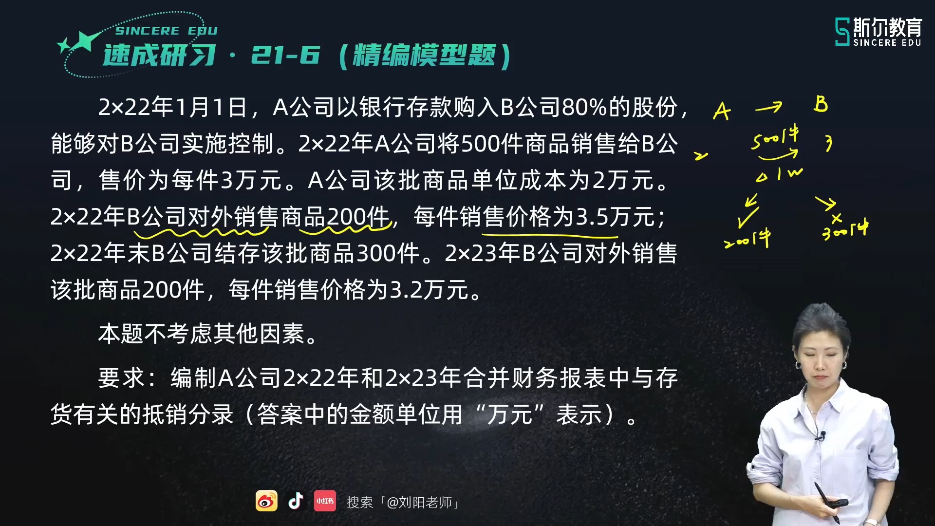 【47】3第二十一章 企业合并与合并财务报表(三)哔哩哔哩bilibili