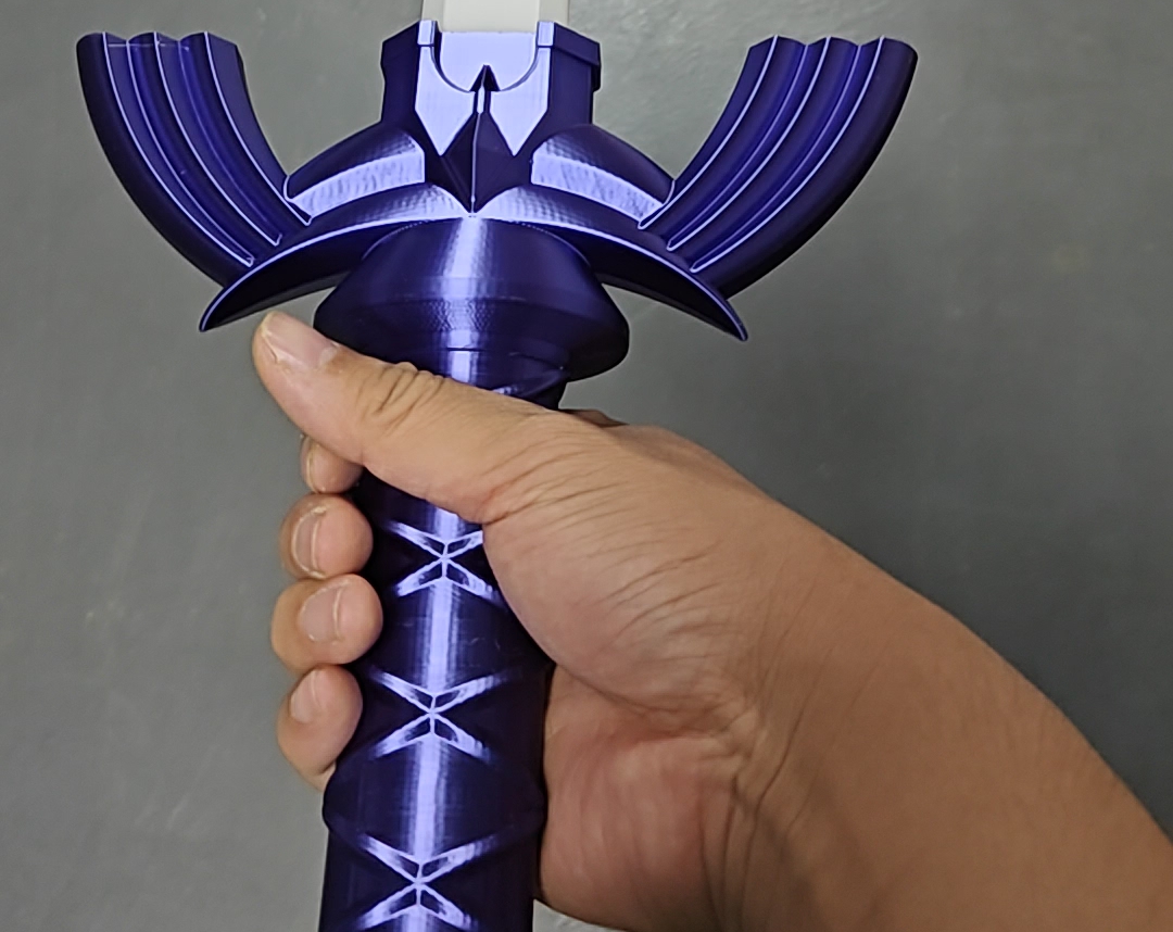 3d打印伸缩剑 塞尔达大师剑各个版本分享,你更中意哪个?