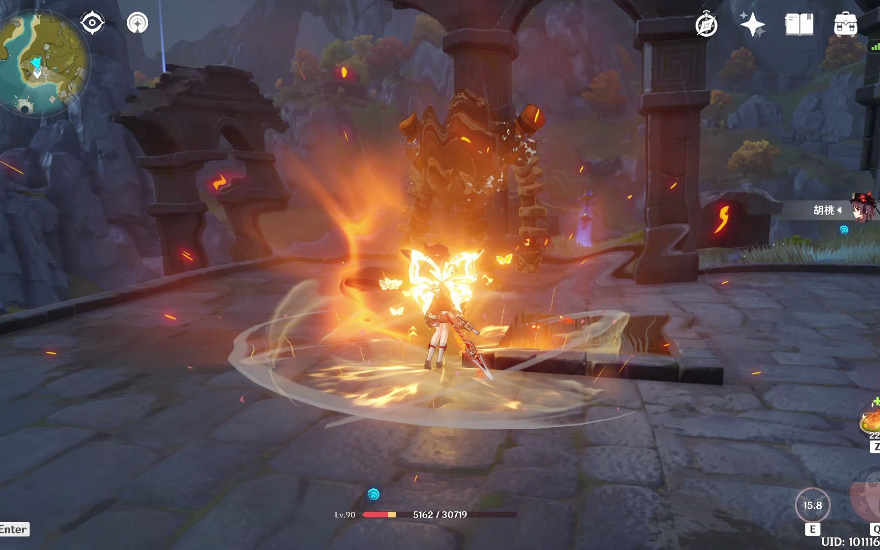 无专武零命匣里灭辰追忆低暴击低爆伤低精通低生命胡桃小毕业及格伤害