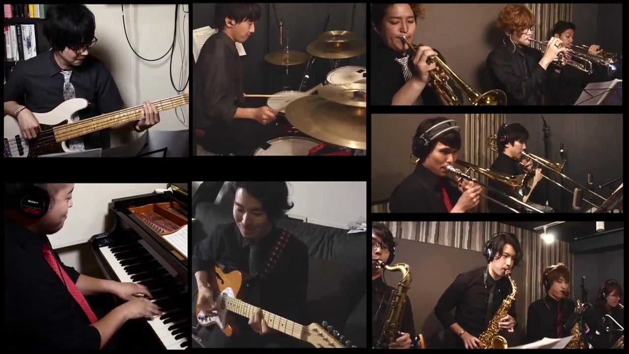 【Lowland Jazz】千本桜【Bigband】哔哩哔哩bilibili