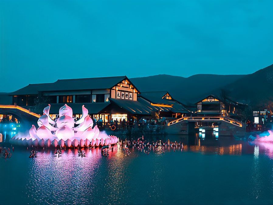 拈花湾夜游:1夜梦回,体验禅文化的静谧与神秘!