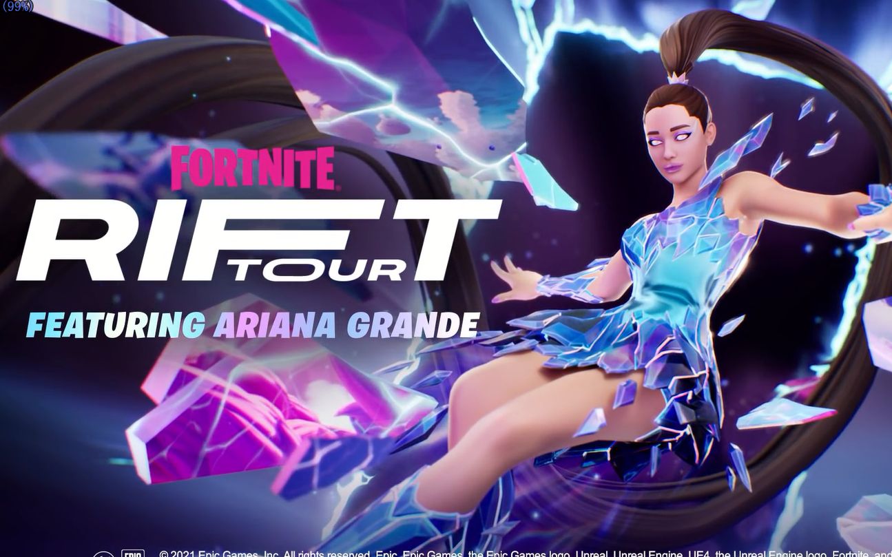 【堡垒之夜 官方剪辑】堡垒之夜 a妹演唱会 /ariana grande/全方位