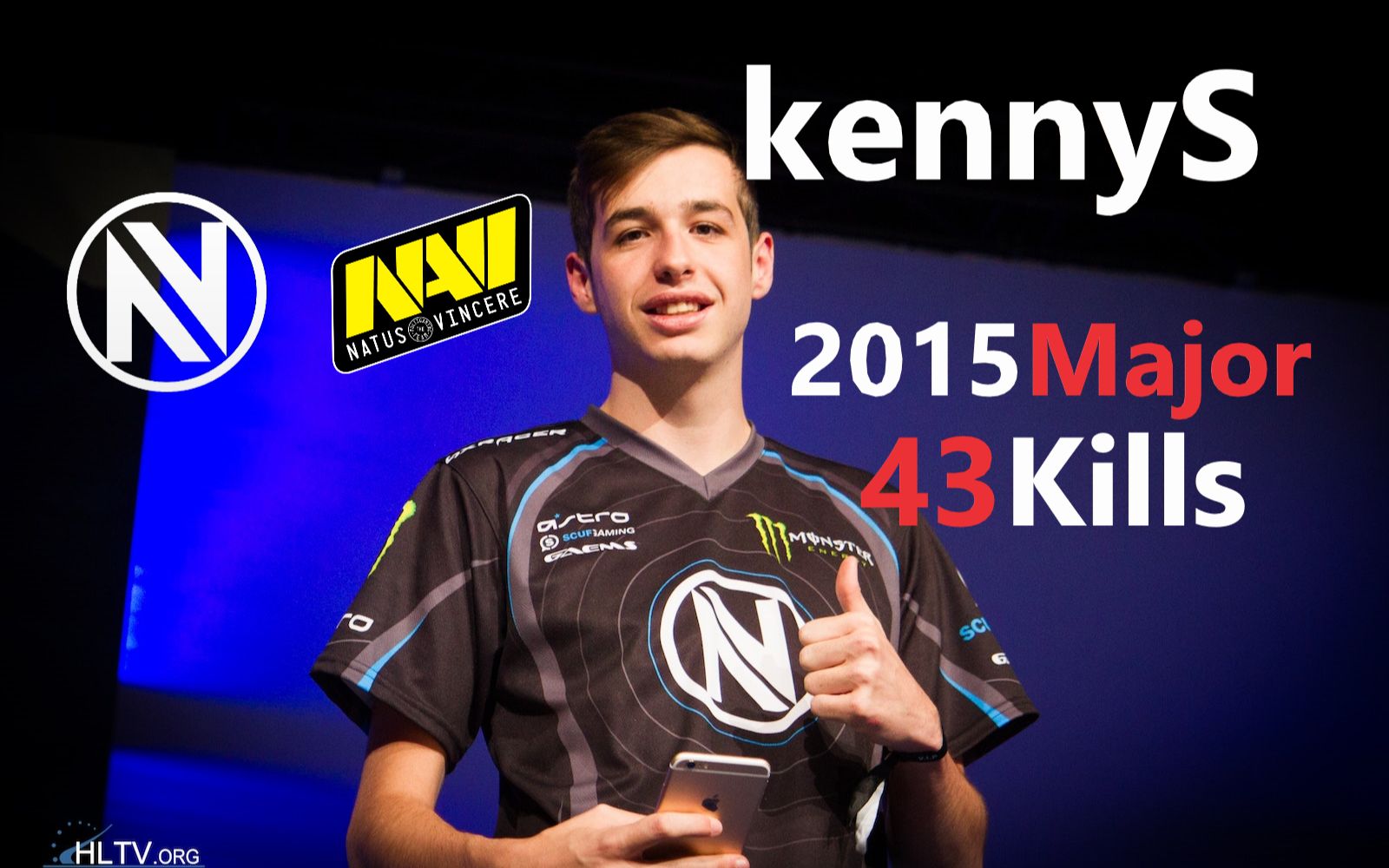 kennys 43杀navi 圆梦2015年major冠军 | 图二古堡 1.51rating