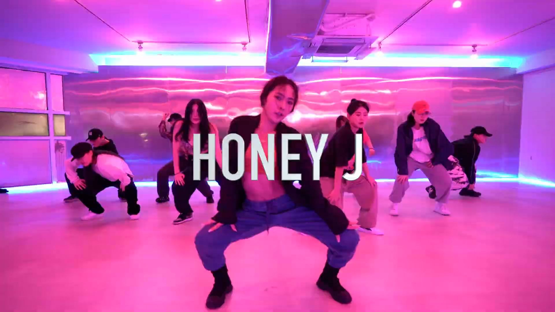 性感女神honeyj超诱惑帅气力度编舞siroohnahnah