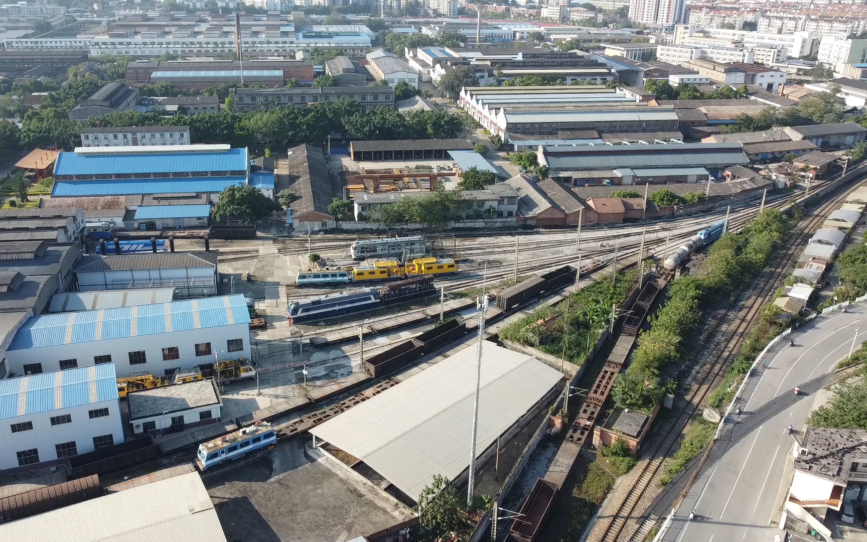 柳州机车车辆厂和柳州车辆段半日游_哔哩哔哩_bilibili