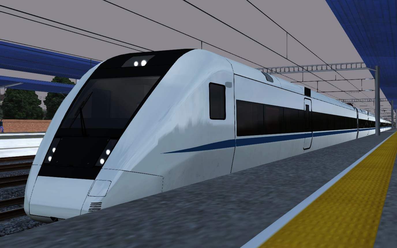 [pov]狂热运输2 crh1担当200km级动车回音线武汉—南京展望