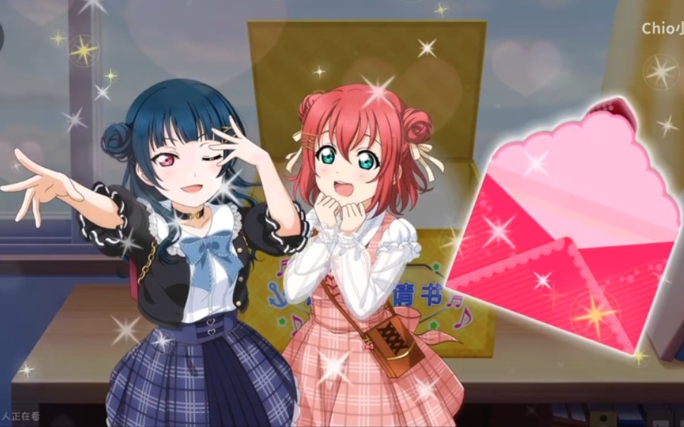 lovelive手游抽卡露比厨凑了好久的爱心终于出了露比双人ur