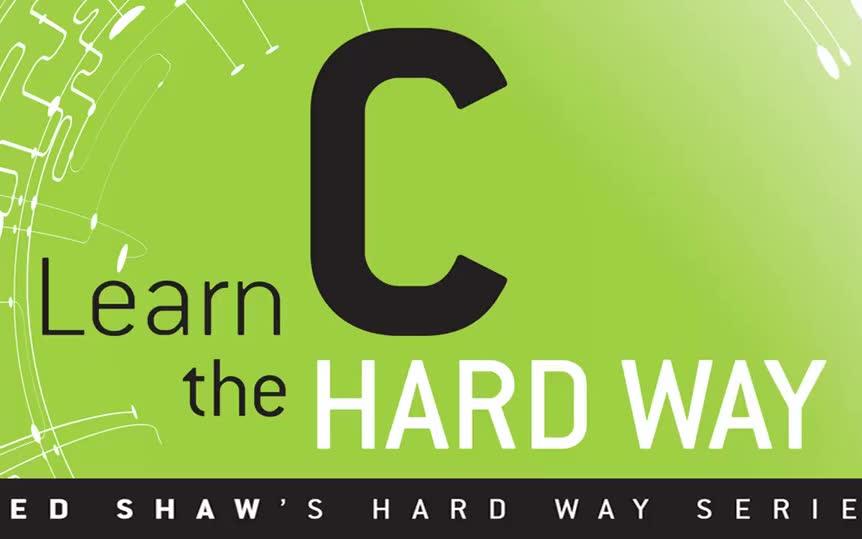 learn c the hard way_哔哩哔哩_bilibili