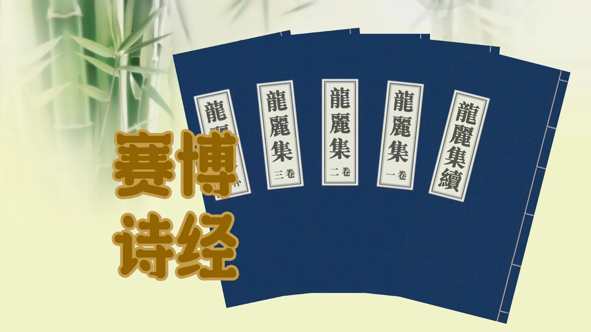 《龙丽集续》