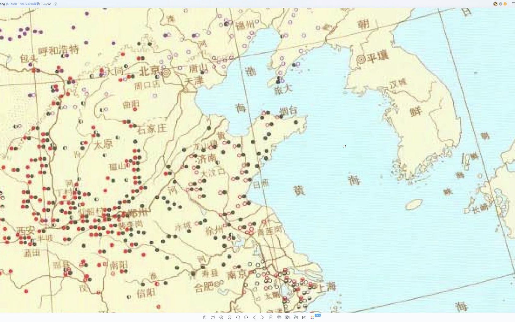 《中国历史地图集》原始社会遗址图讲解哔哩哔哩bilibili