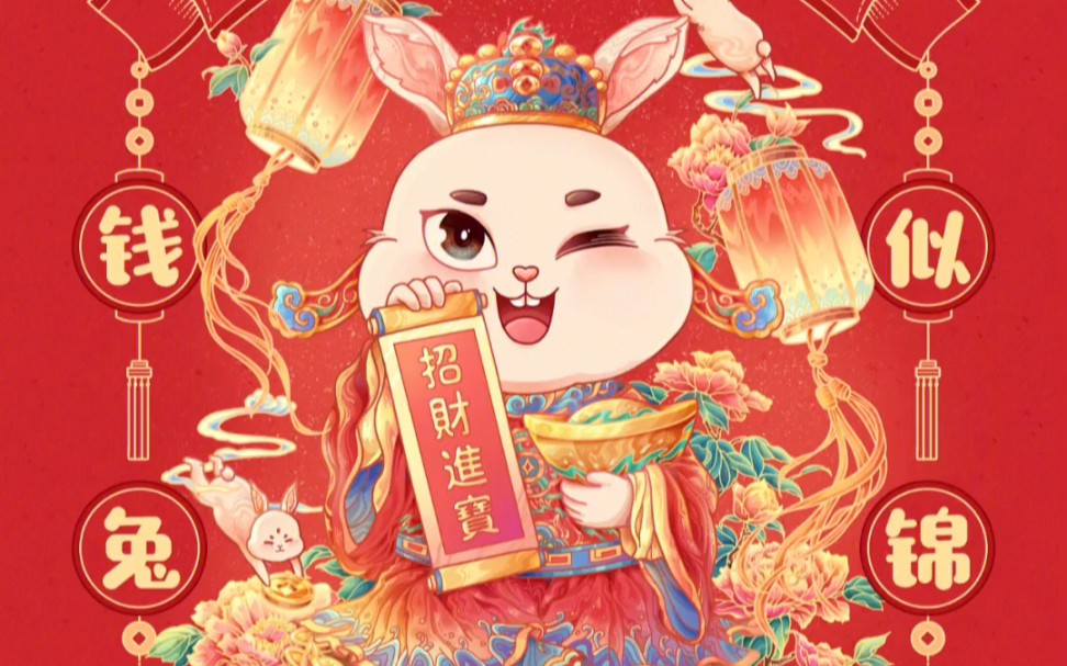 [图]新年快乐！Happy New Year兔You