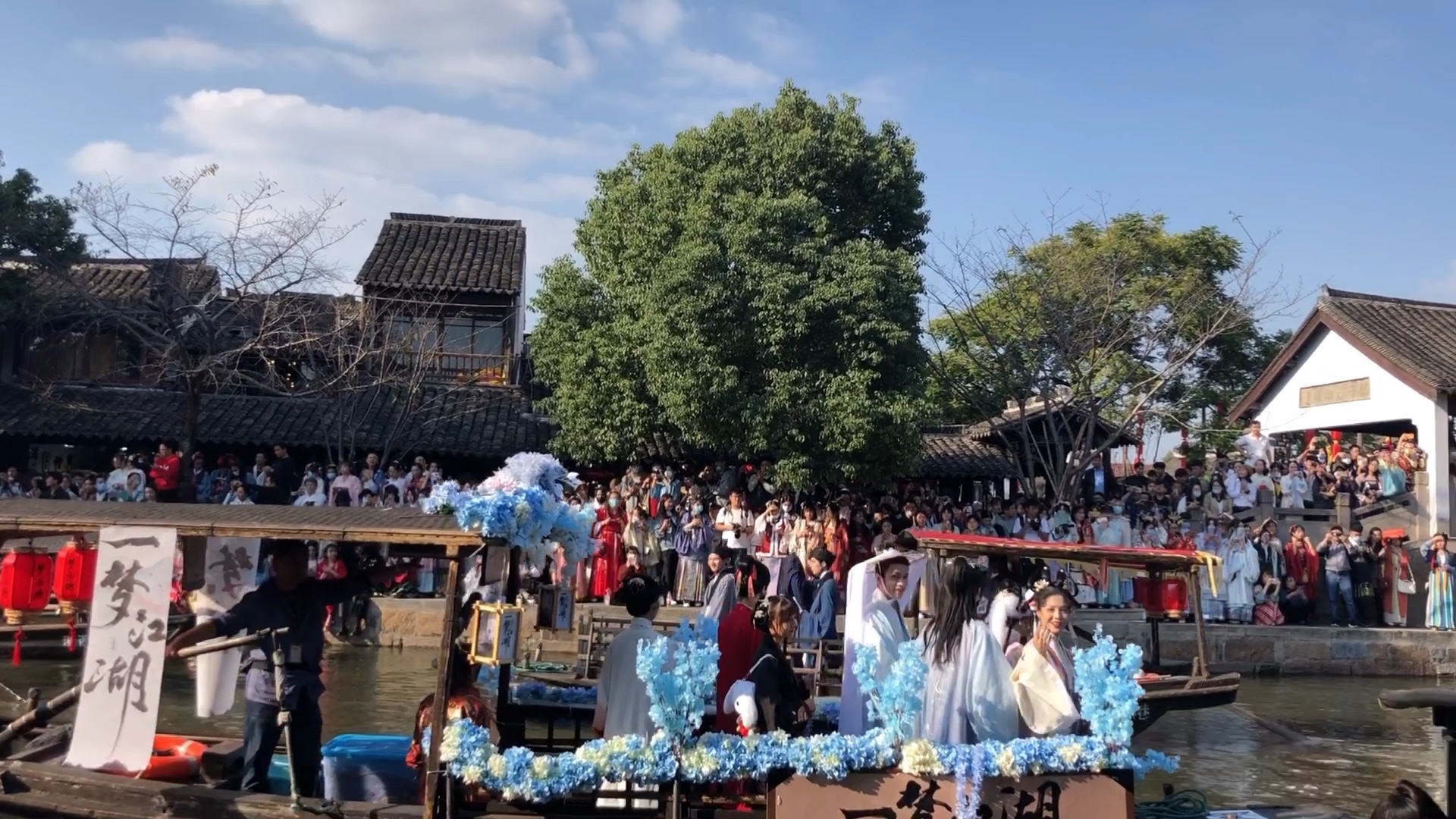 西塘汉服文化周,有你喜欢的小哥哥小姐姐吗