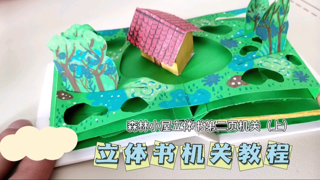 立体书机关教程