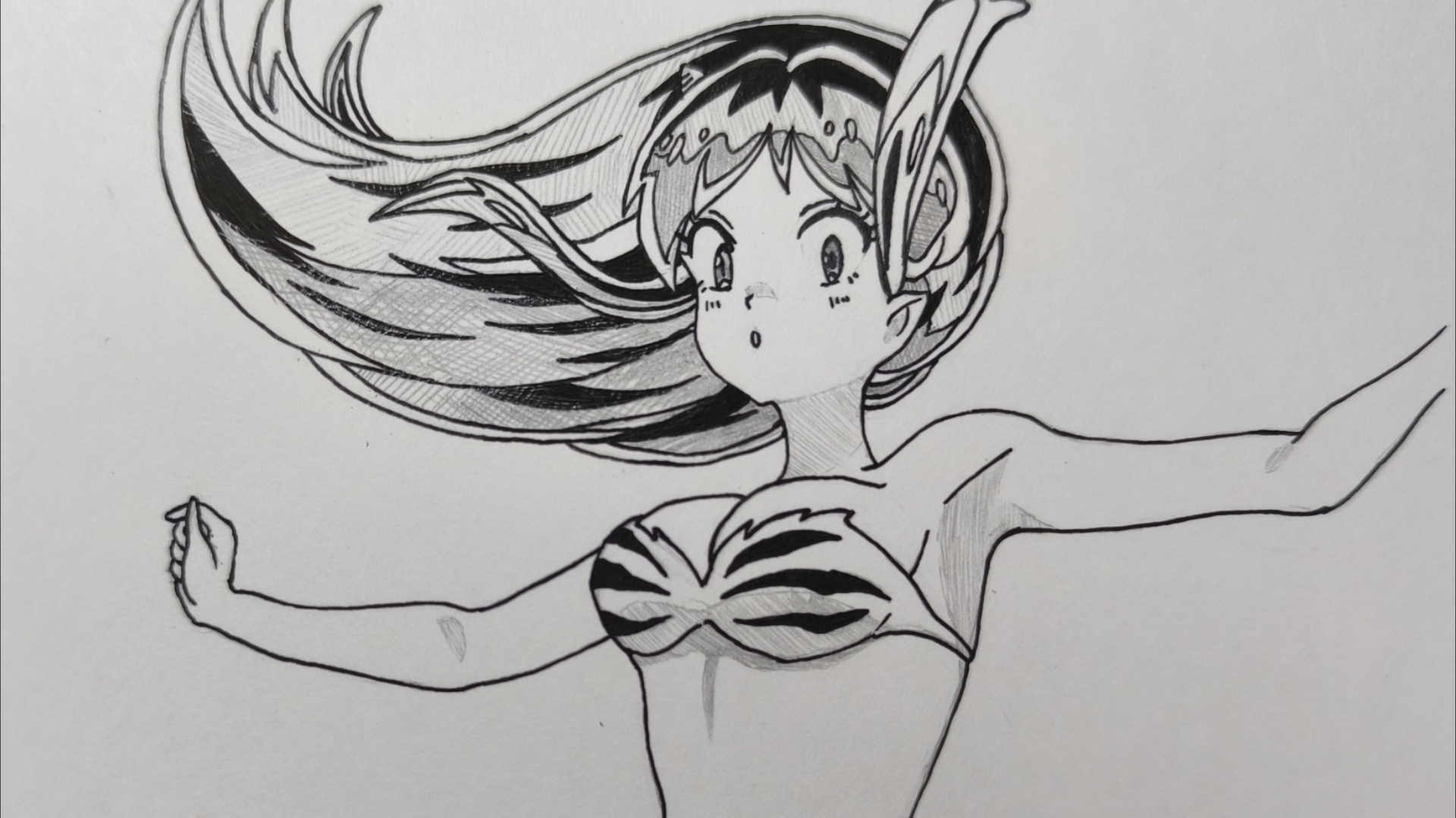 【福星小子_拉姆】手绘