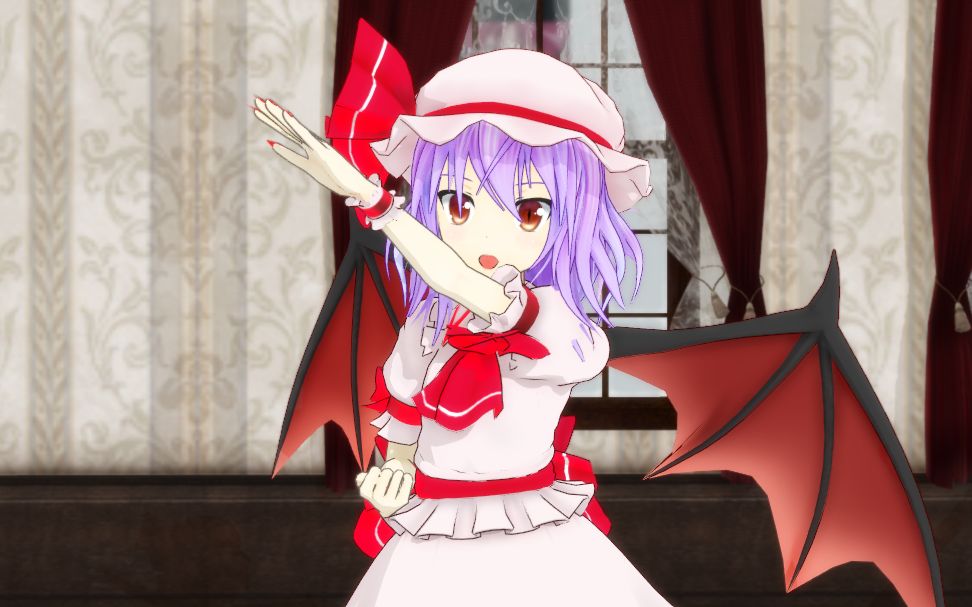 【东方mmd】潜行吧!蕾米莉亚【动作练习】