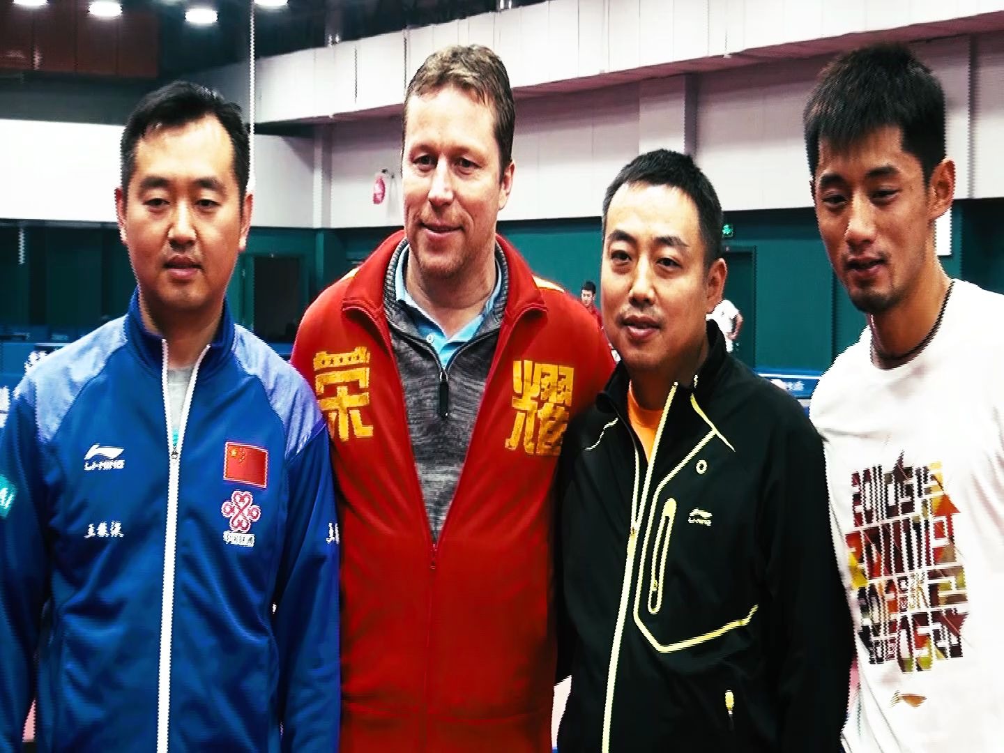 老瓦刘国梁孔令辉张继科四大满贯齐聚一堂!刘国梁:下一个是谁?