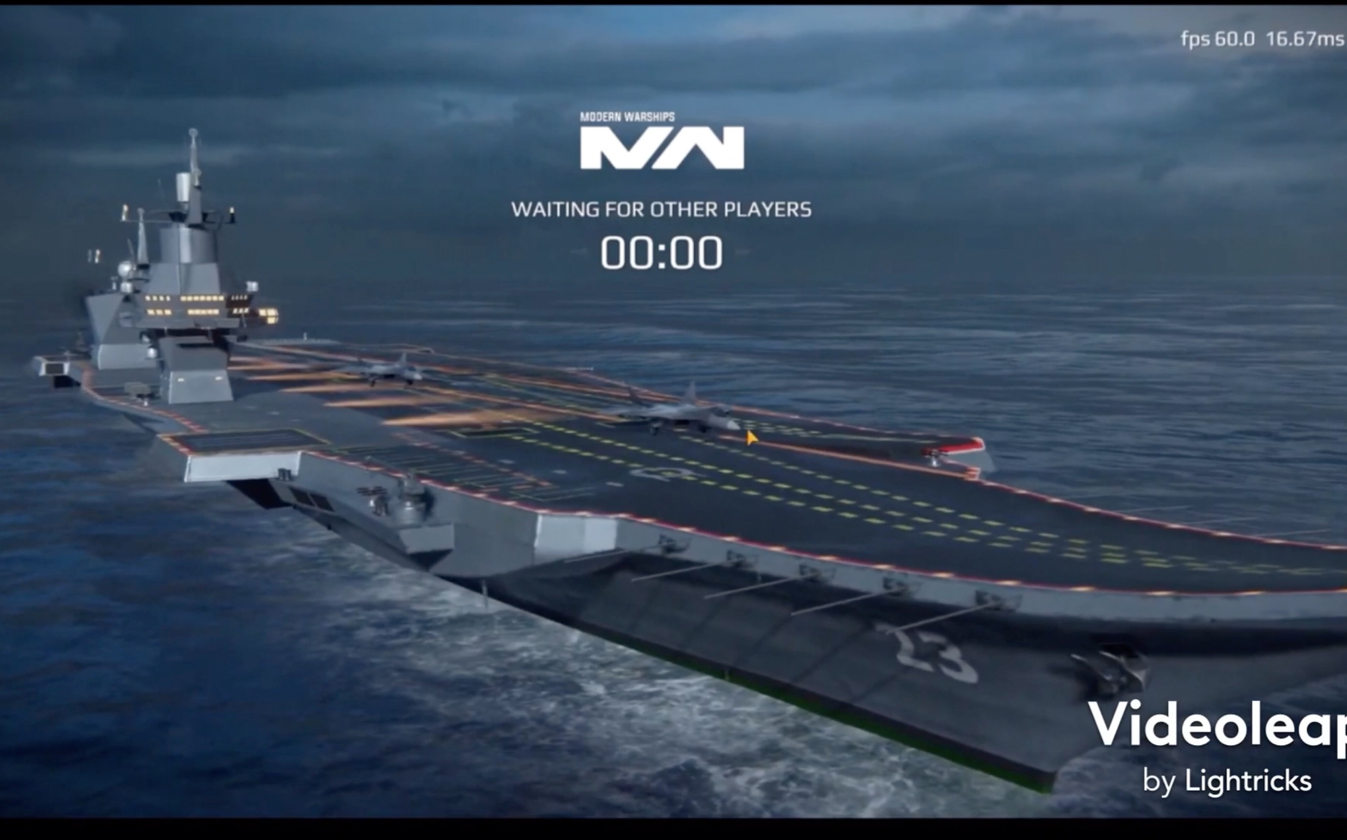 [modern warships]风暴号航母试玩!