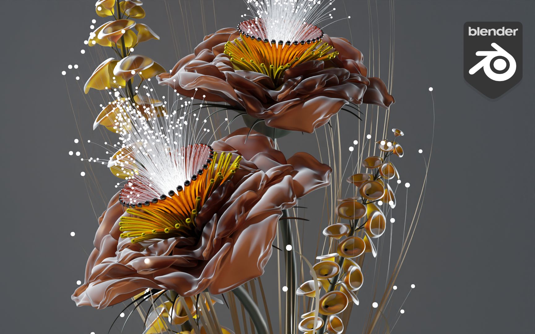 Blender 花系列【10】