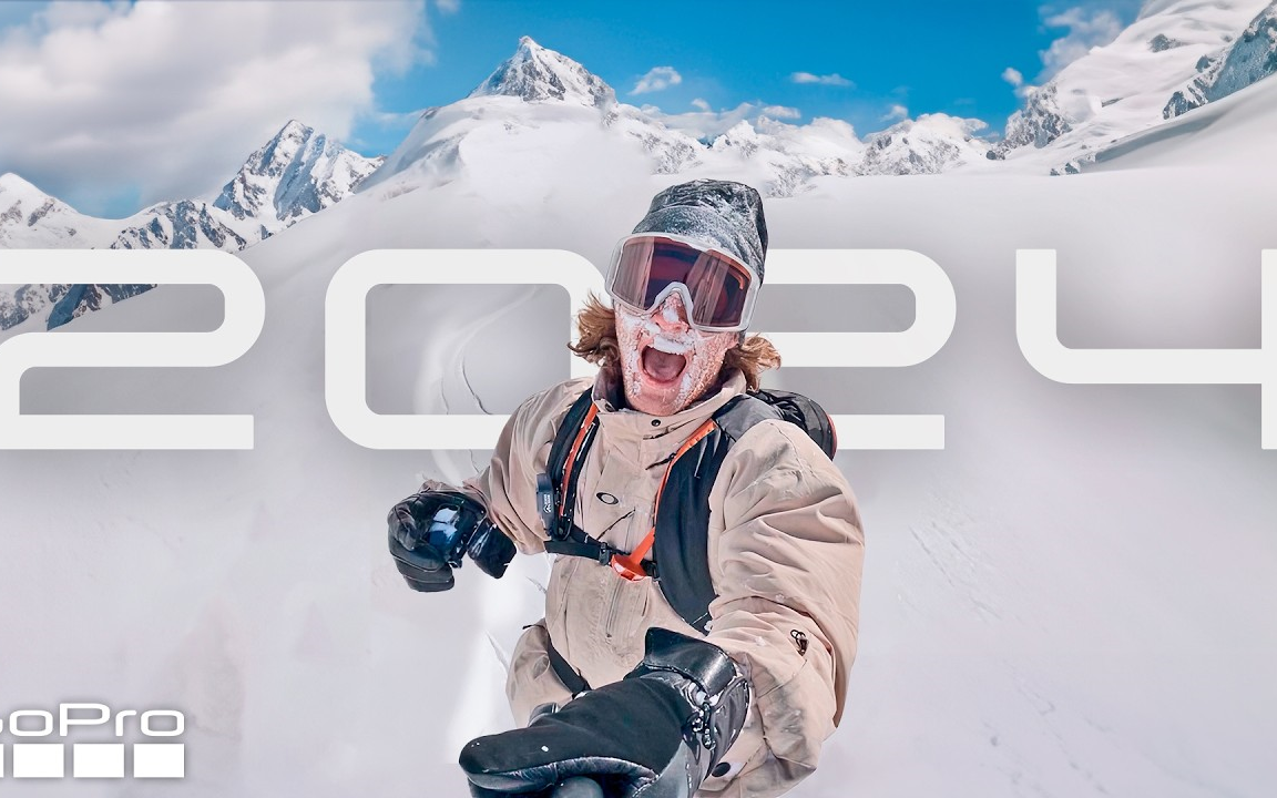 GoPro 2024年度镜头混剪，看完肾上腺素狂飙