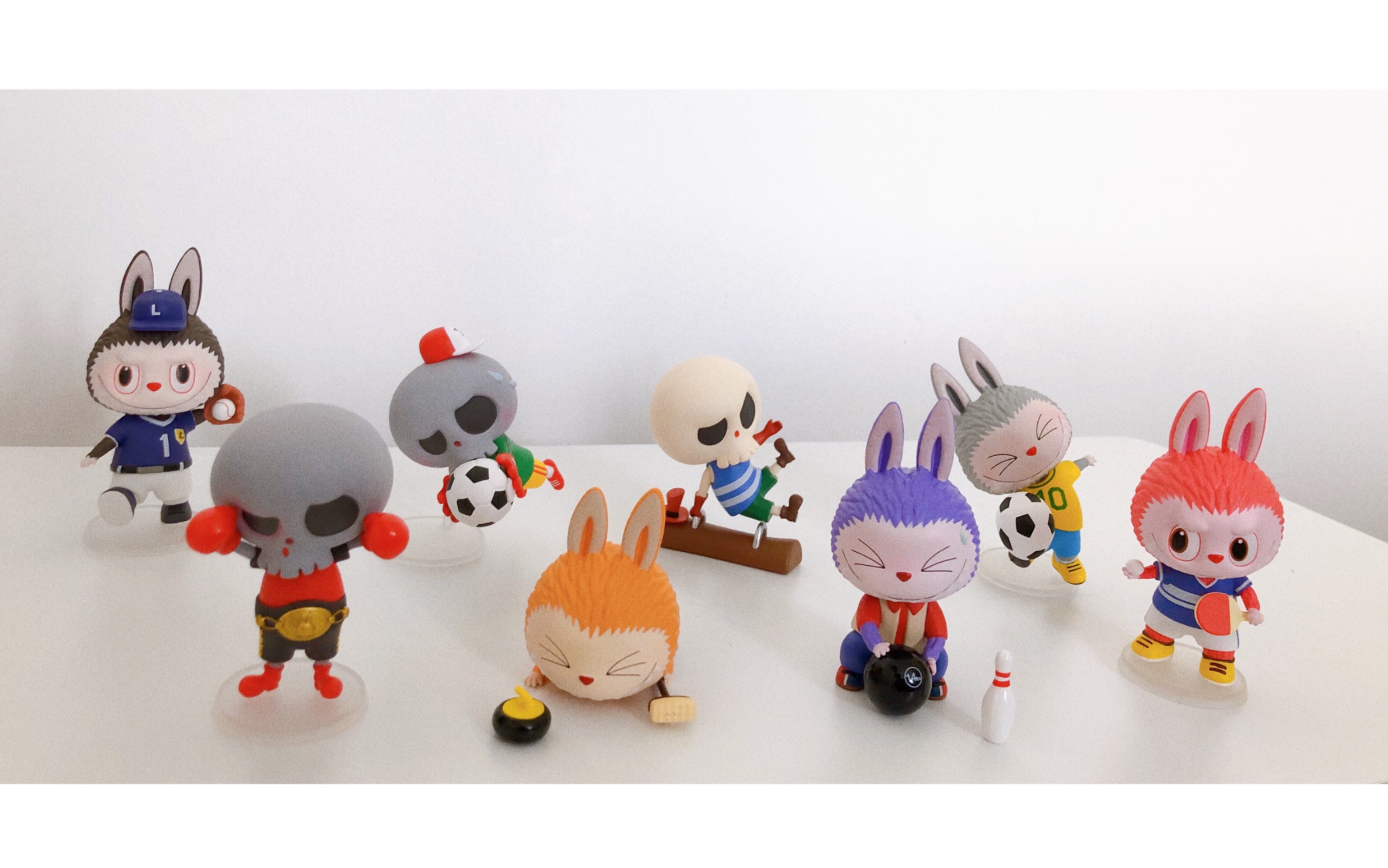 popmart 泡泡玛特 | labubu 拉布布运动系列开箱视频—乒乓球