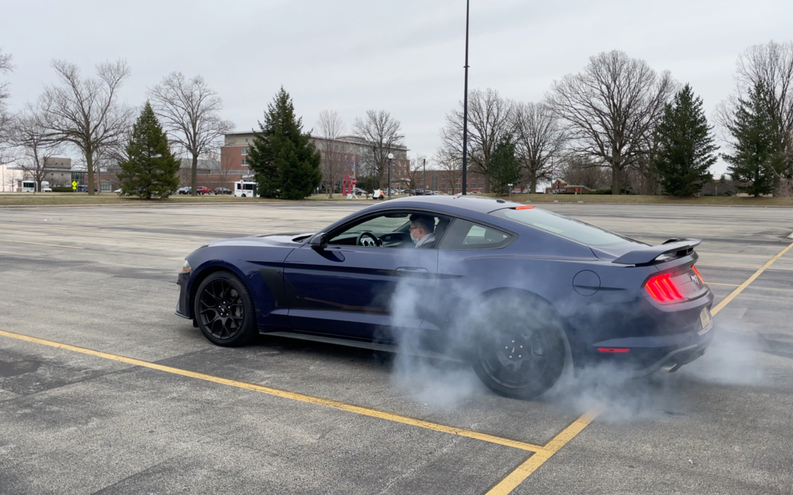 2.3t野马烧胎模式实测