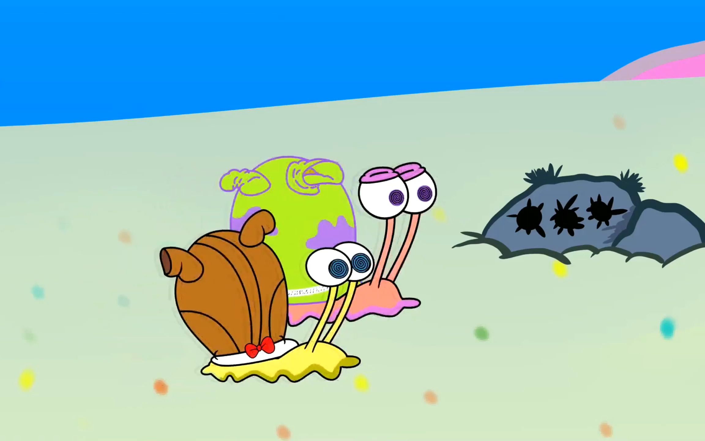 海绵宝宝同人—蜗牛世界!