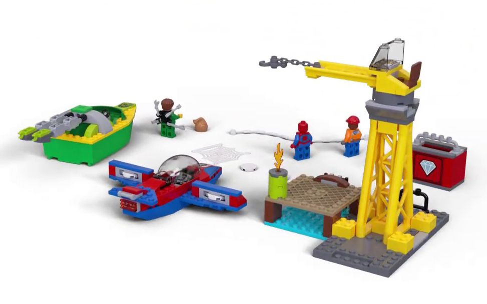 乐高 lego 76134 超级英雄 蜘蛛侠钻石保卫战 2019速拼评测