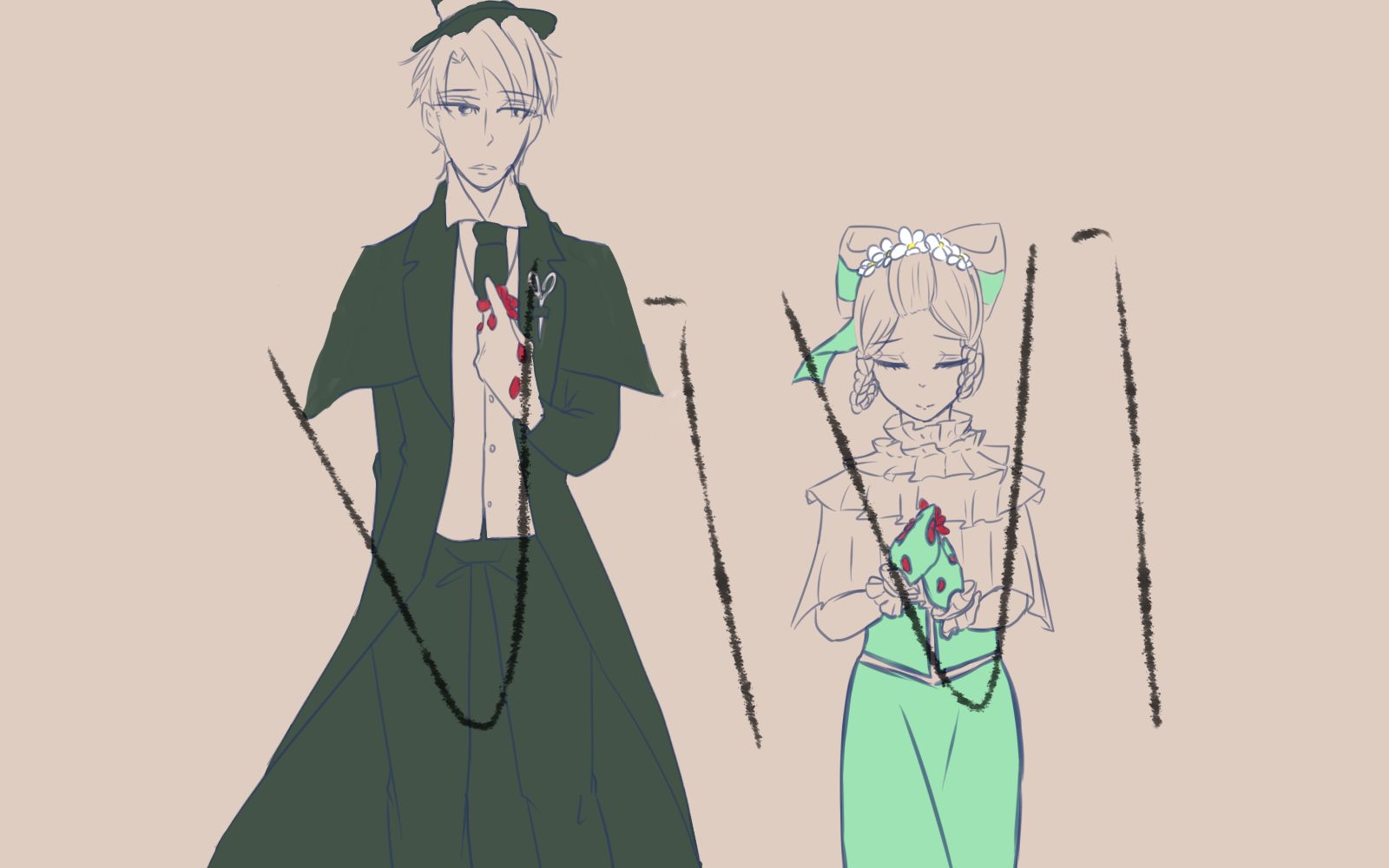 第五人格手书杰医vivi完成