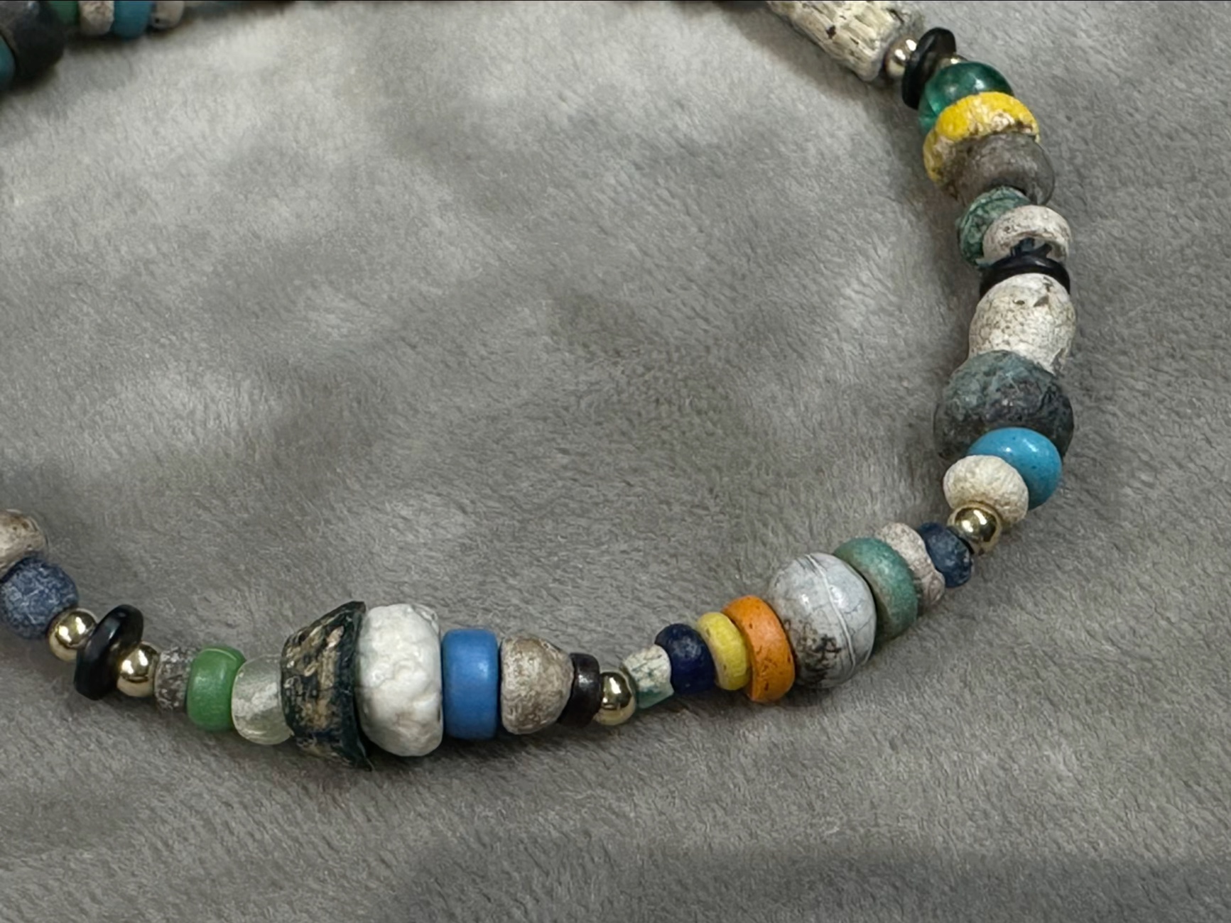 手串原创elegance 古珠混搭