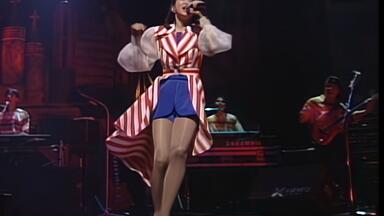 4K60帧】森高千里- [19. GET SMILE][Do The Best 1996 Live] AI修复_哔