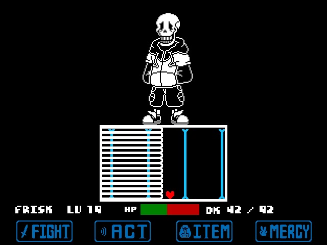 复读鸭做的白萝卜papyrus重制版通关【饶恕结局?】【带地址】