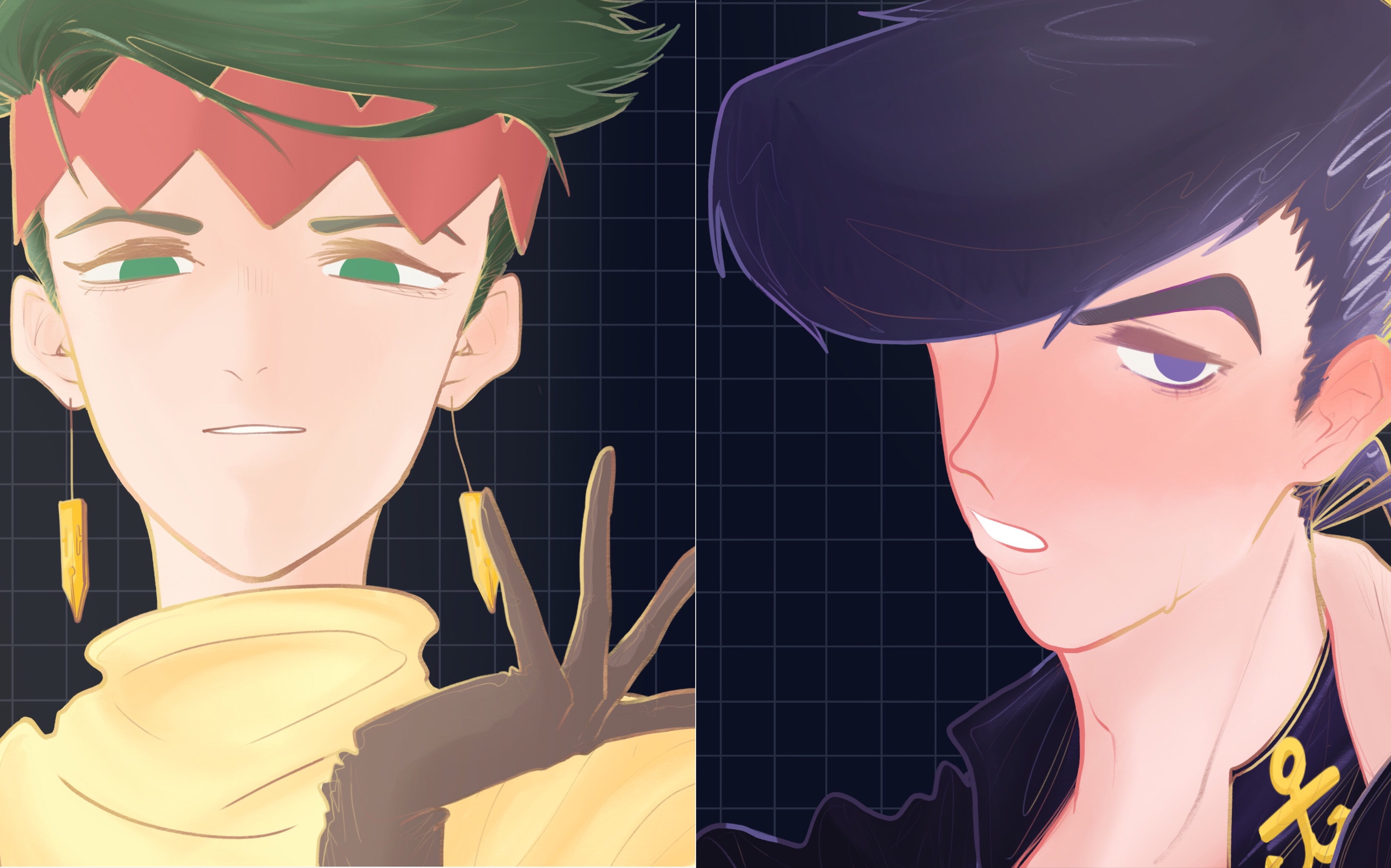 仗露一对超级难看的情头