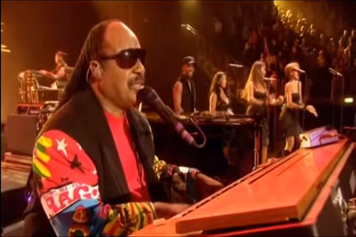 [图]【流行放克灵歌】史提夫·汪达《我希望》1999 伦敦 演唱会 Stevie Wonder I wish