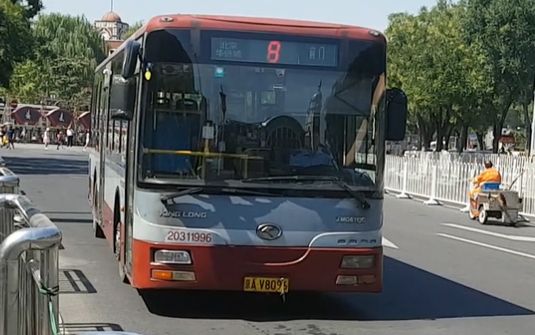 【pov】#32 北京公交8路 前门—北京华侨城 全程车头副驾驶第一人称