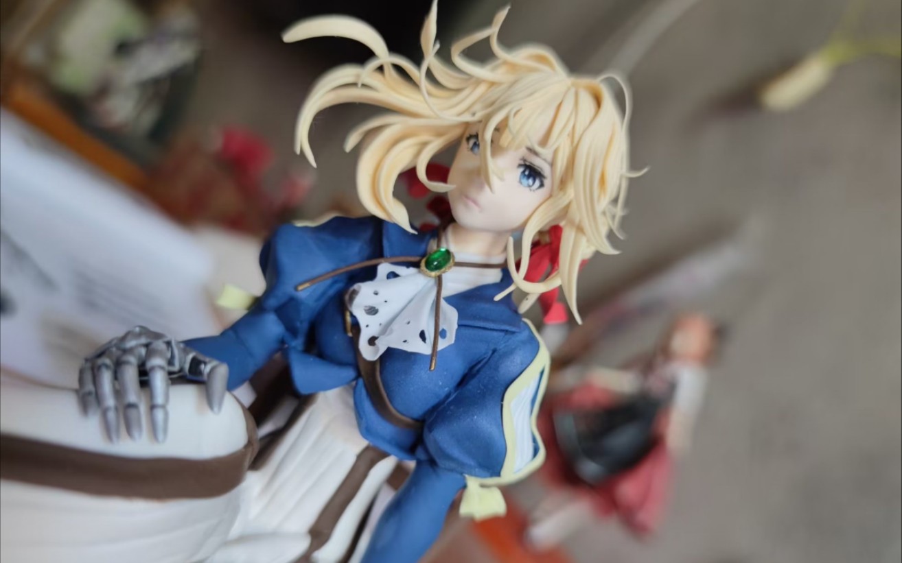 紫罗兰永恒花园 薇尔莉特·伊芙加登 自制粘土手办