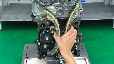 霸道2700 2tr发动机正时组装