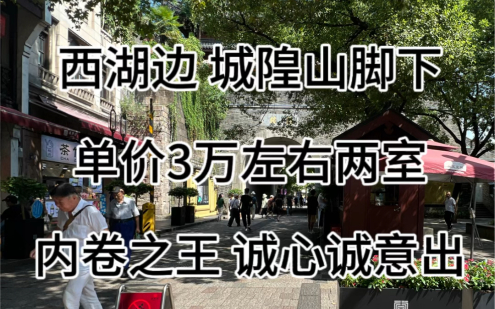 杭州西湖边,城隍山脚下,鼓楼板块,十五奎巷,低总价大两室,单价3万左右,内卷之王,58.24方,180万,业主诚心出售,满五不唯一!哔哩哔哩bilibili