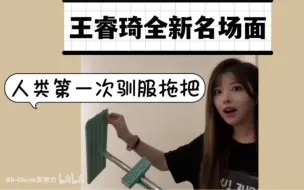 Download Video: 【王睿琦】又一名场面出现之人类第一次驯服拖把