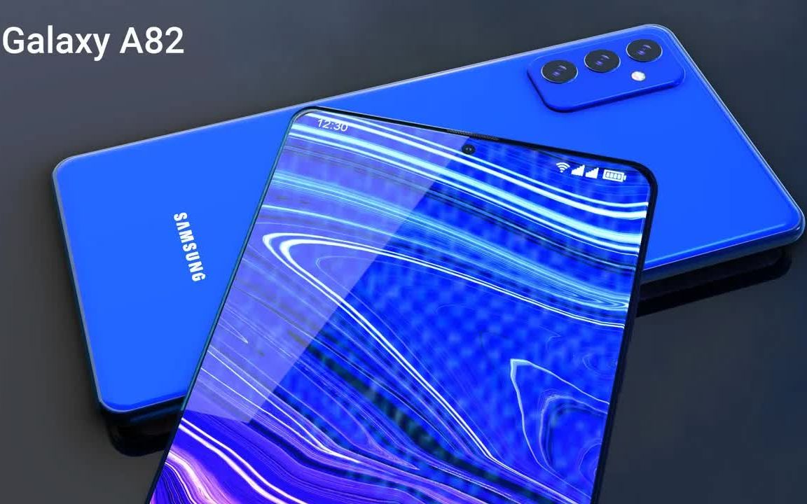 三星 galaxy a82 概念机:挖孔屏,骁龙 860,6400 万三摄