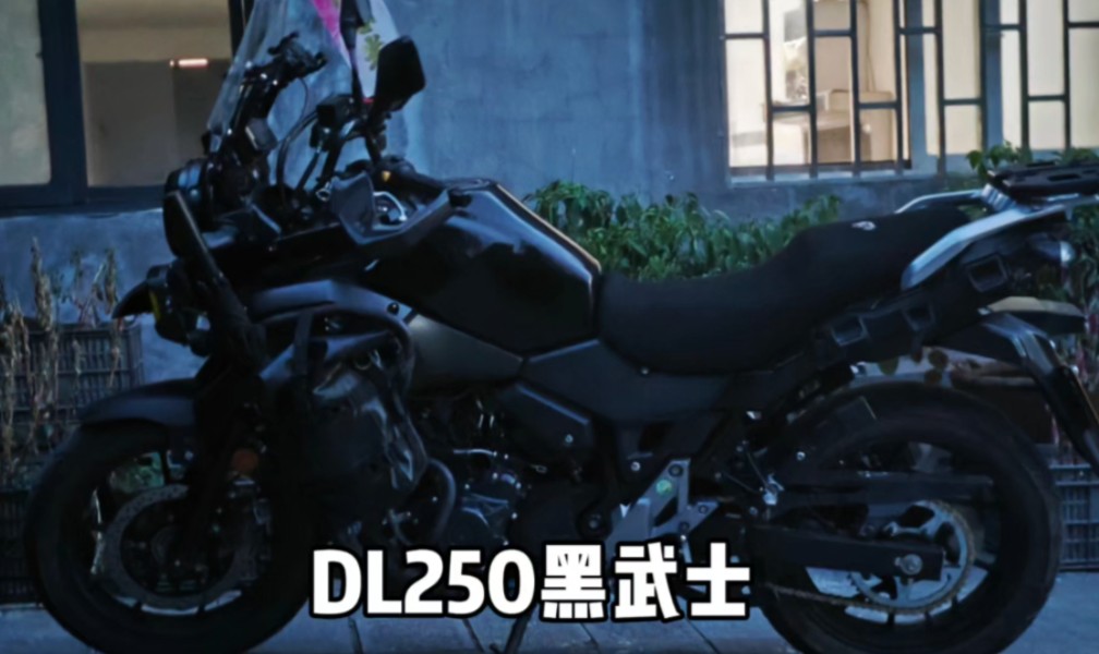 小成本最简单dl250黑武士改造#dl250黑武士