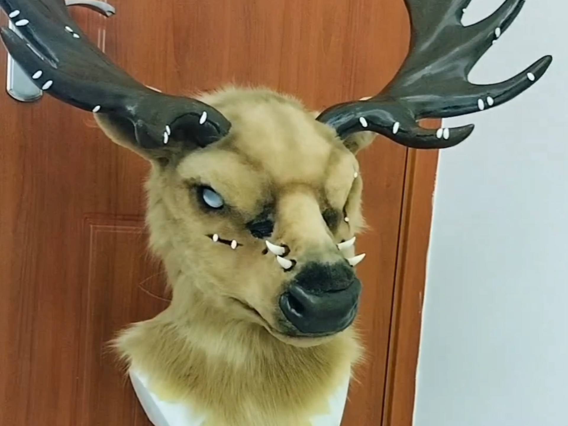 什么?鹿头来现实了?